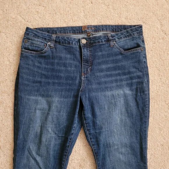 Kut from the Kloth Dark Blue Katy Boyfriend Jeans - Picture 5 of 7